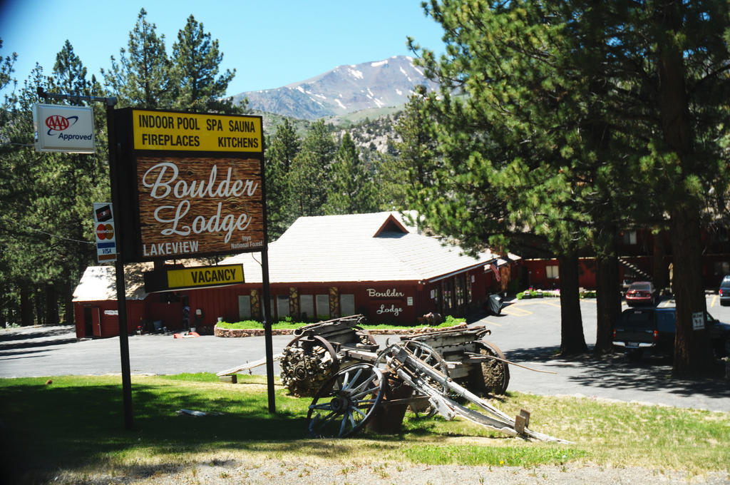 Boulder Lodge June Lake Esterno foto